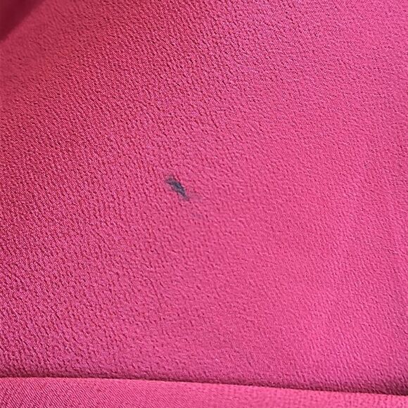 Homemade/handmade maroon/burgundy full midi skirt with elastic waistband - Picture 6 of 6